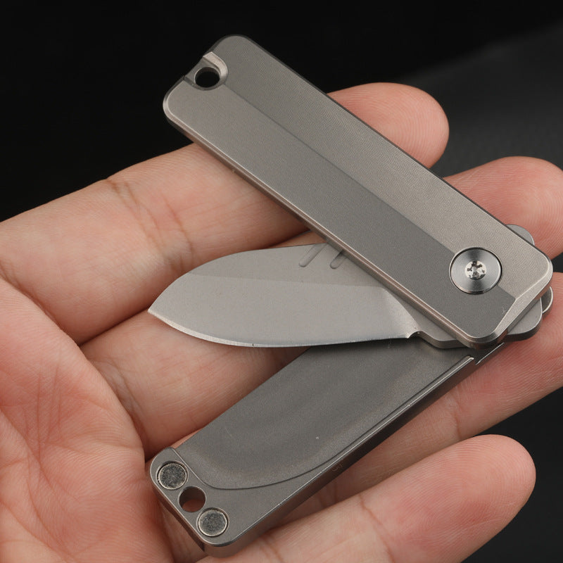 Titanium Mini Folding Knife