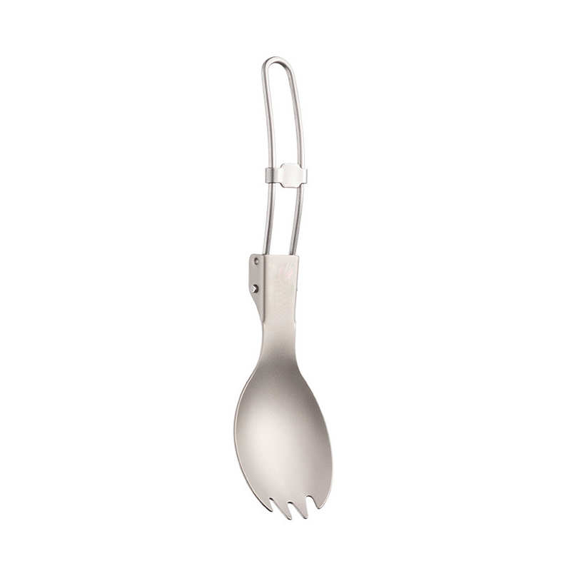 18.5g Titanium Foldable Spork