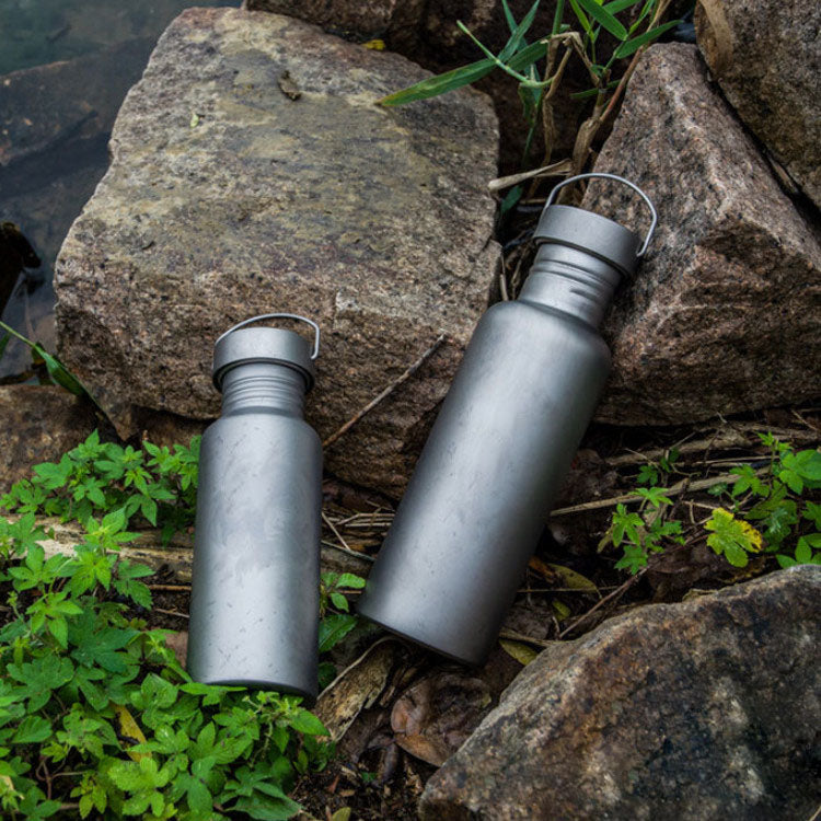 Titanium Flask Bottle Water Bottle