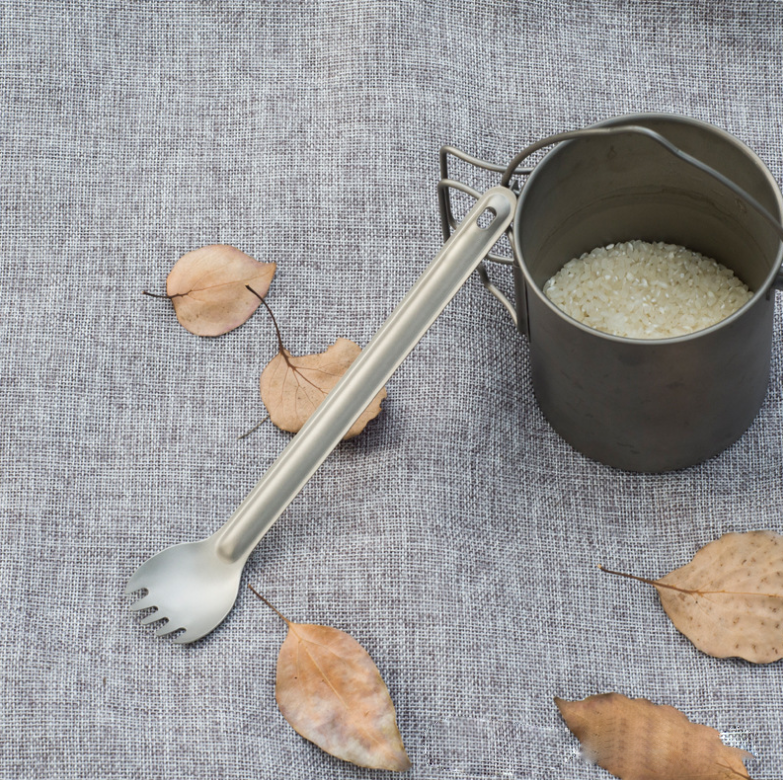 16g Titanium Long Handle Spoon