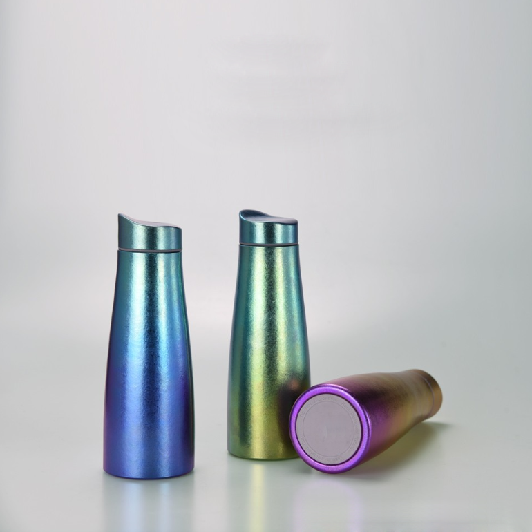 Colourful Pure Titanium Water Bottle Thermos Cup