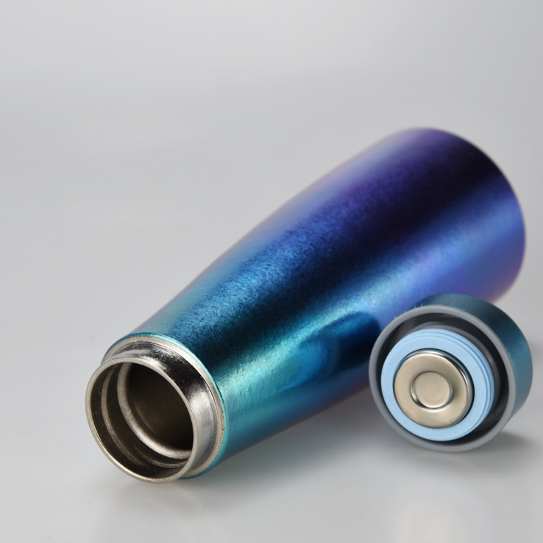 Colourful Pure Titanium Water Bottle Thermos Cup