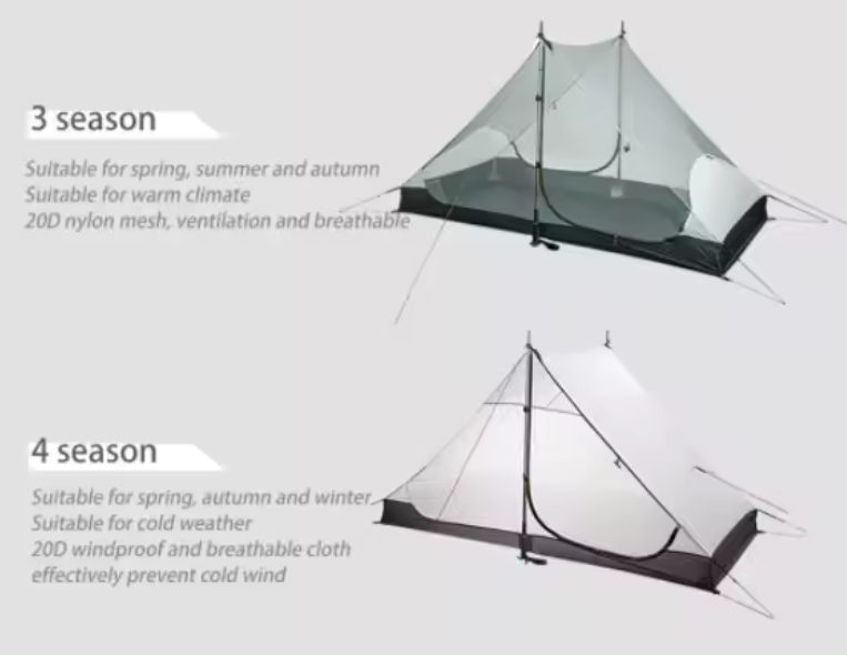 3FUL GEAR Lanshan 2 Pro Ultralight Tent