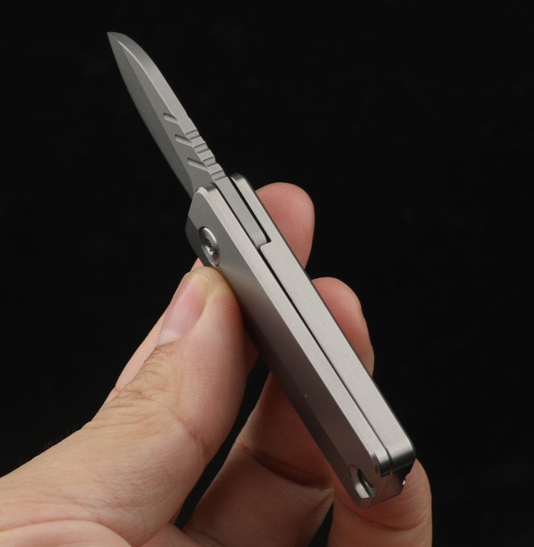 Titanium Mini Folding Knife