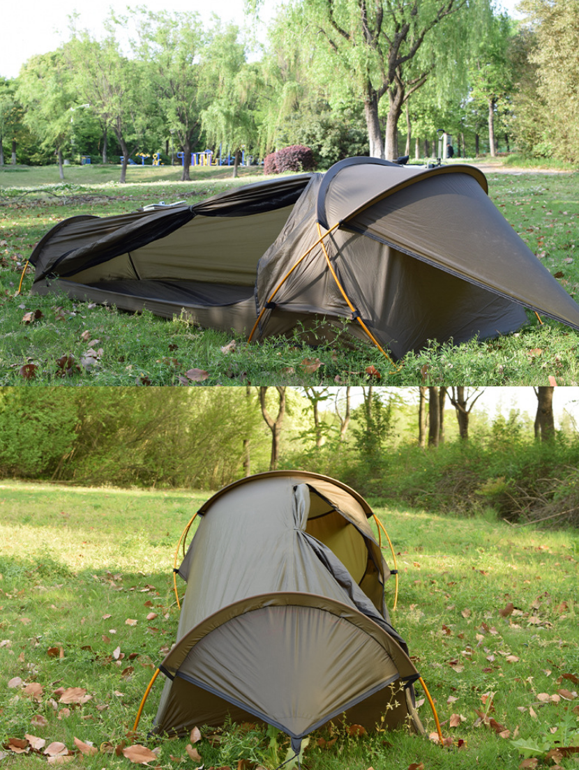 Single person tunnel tent