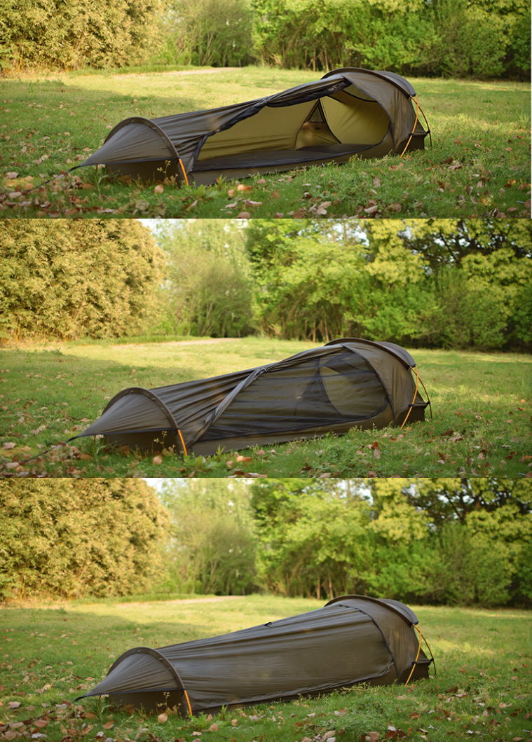 Single person tunnel tent