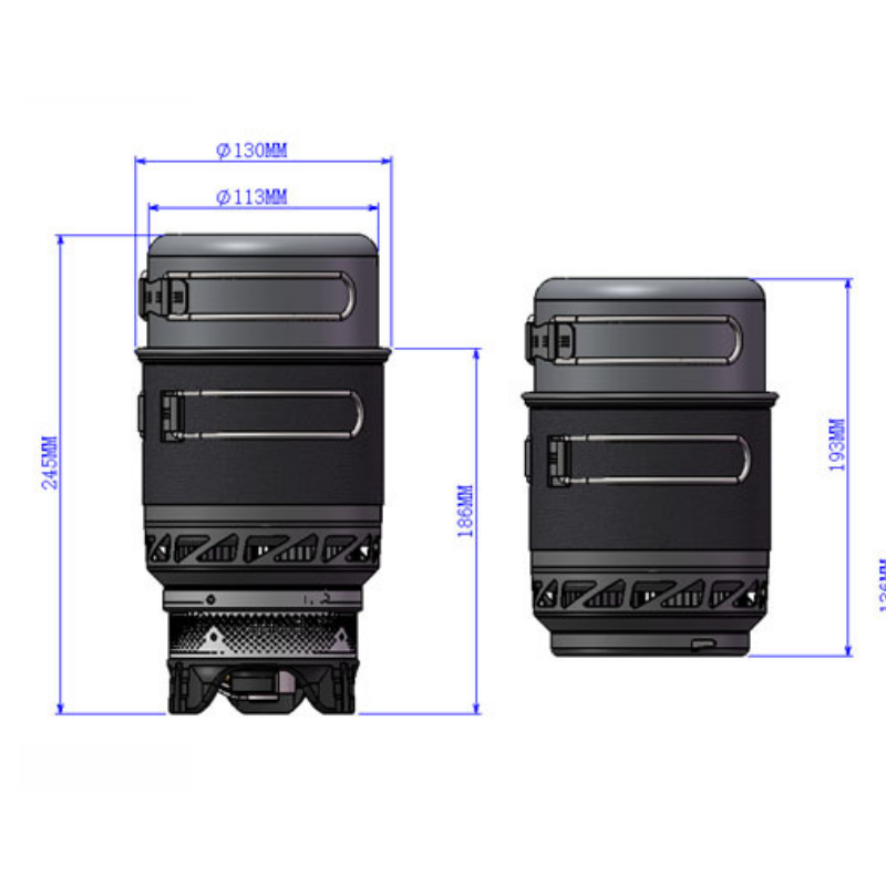 Portable Plateau Reactor Gas Stove