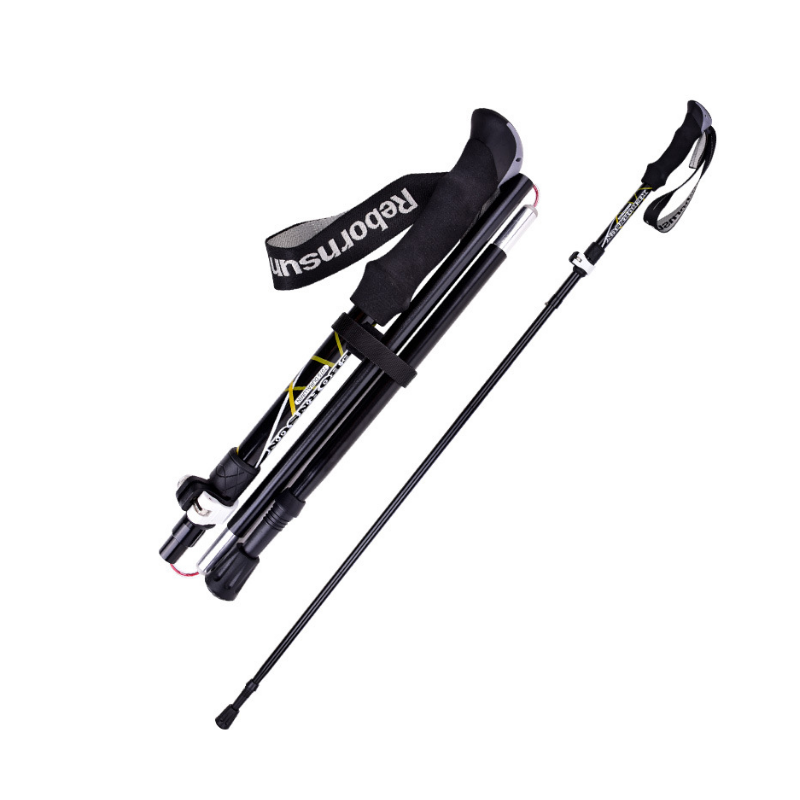 7075 Aluminum Adjustable Trekking Poles With Quick Locks