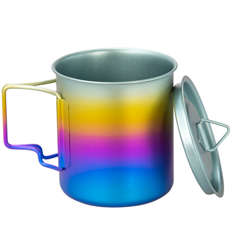 Multicolor Colourful Titanium Mug