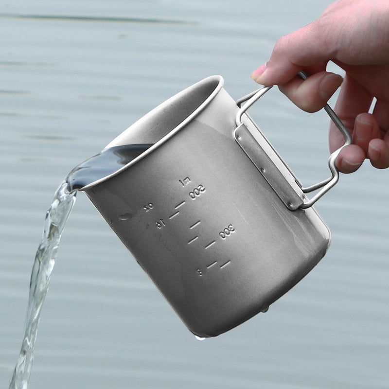 220ml-750ml Titanium Mug Cup